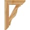 Ekena Millwork Funston Slat Rough Sawn Bracket, Western Red Cedar, 6"W x 28"D x 40"H BKT06X28X40FST06RWR - alternate 2